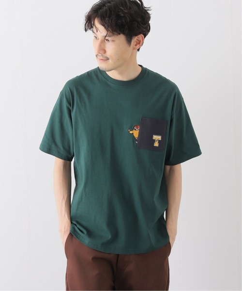B.C STOCK(ベーセーストック)の「KNIT PK MASCOT S/S-T(Tシャツ/カットソー・メンズ・ホワイト/ブラック/グリーン/ホワイト系その他・MEDIUM/LARGE)」の8枚目の写真
