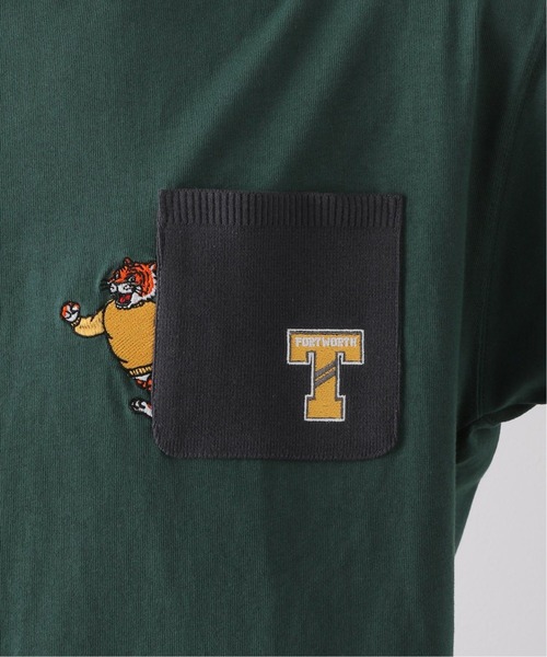 B.C STOCK(ベーセーストック)の「KNIT PK MASCOT S/S-T(Tシャツ/カットソー・メンズ・ホワイト/ブラック/グリーン/ホワイト系その他・MEDIUM/LARGE)」の12枚目の写真