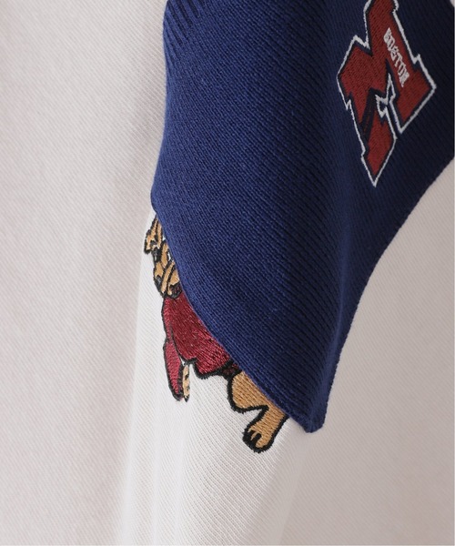 B.C STOCK(ベーセーストック)の「KNIT PK MASCOT S/S-T(Tシャツ/カットソー・メンズ・ホワイト/ブラック/グリーン/ホワイト系その他・MEDIUM/LARGE)」の10枚目の写真