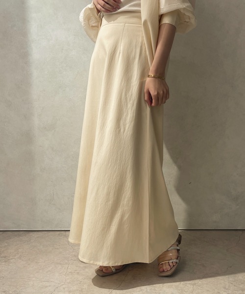 apres jour clair（アプレジュールクレア）の「【apres jour clair】フレアスカート【ZOZOTOWN限定アイテム】（スカート・レディース・アイボリー/ベージュ・フリー/X-LARGE）」の5枚目の写真