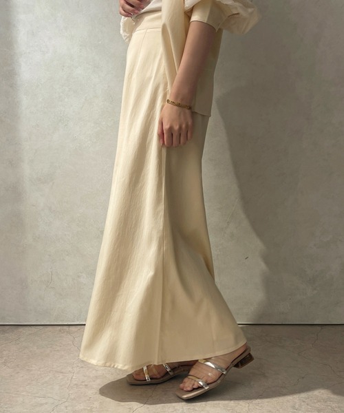 apres jour clair（アプレジュールクレア）の「【apres jour clair】フレアスカート【ZOZOTOWN限定アイテム】（スカート・レディース・アイボリー/ベージュ・フリー/X-LARGE）」の7枚目の写真