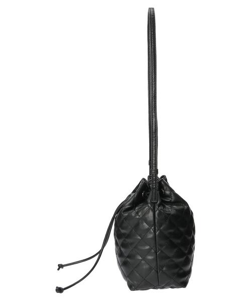 AMERICAN HOLIC（アメリカンホリック）の「キルティング巾着ショルダーバッグ（ショルダーバッグ・レディース・ブラック・FREE）」の18枚目の写真