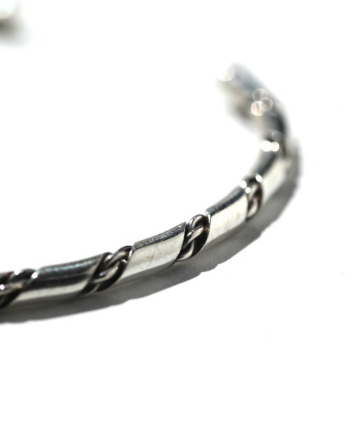 乱痴気（ランチキ）の「【Navajo Design】Navajo Bangle（ブレスレット・メンズ・シルバー・FREE）」の4枚目の写真