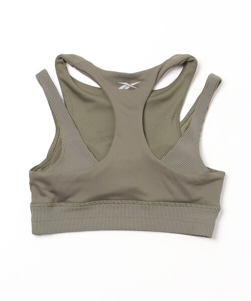 Reebok（リーボック）の「スタジオ レイヤード ブラトップ / Studio Layered Bra Top（スポーツブラ・レディース・グレー系その他/グレー/ブラック・LARGE/SMALL/X-LARGE/MEDIUM/X-SMALL）」の11枚目の写真