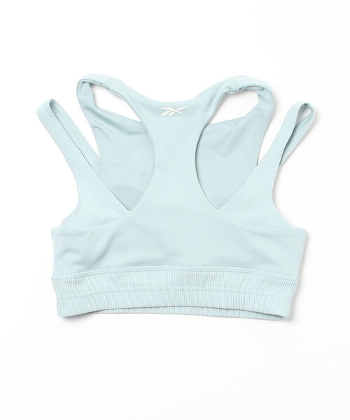 Reebok（リーボック）の「スタジオ レイヤード ブラトップ / Studio Layered Bra Top（スポーツブラ・レディース・グレー系その他/グレー/ブラック・LARGE/SMALL/X-LARGE/MEDIUM/X-SMALL）」の6枚目の写真