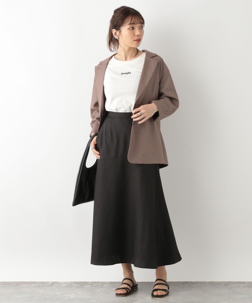 RAGEBLUE（レイジブルー）の「SET-UP/テーラードジャケット×ワイドスラックス（テーラードジャケット・レディース・ブラック/ブラウン/ブルー/グリーン・FREE）」の16枚目の写真