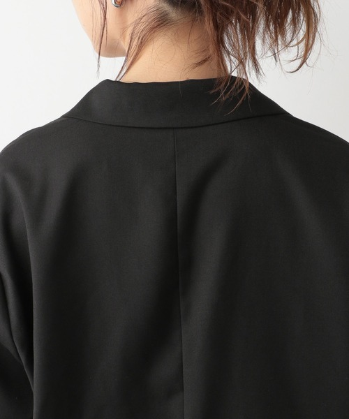 RAGEBLUE（レイジブルー）の「SET-UP/テーラードジャケット×ワイドスラックス（テーラードジャケット・レディース・ブラック/ブラウン/ブルー/グリーン・FREE）」の7枚目の写真