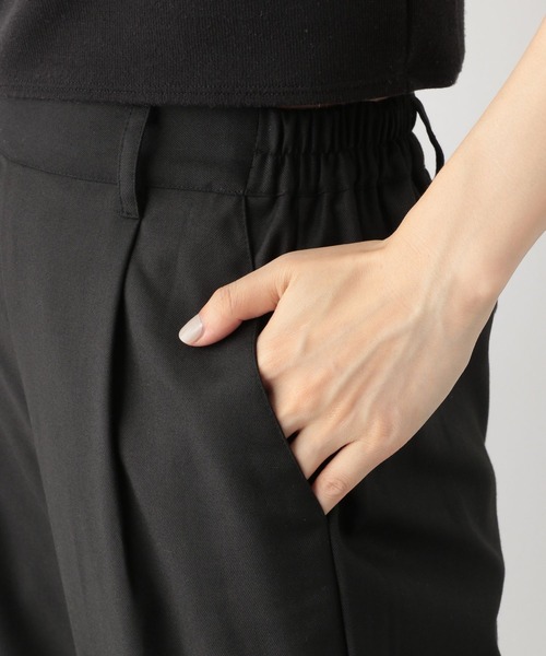 RAGEBLUE（レイジブルー）の「SET-UP/テーラードジャケット×ワイドスラックス（テーラードジャケット・レディース・ブラック/ブラウン/ブルー/グリーン・FREE）」の21枚目の写真