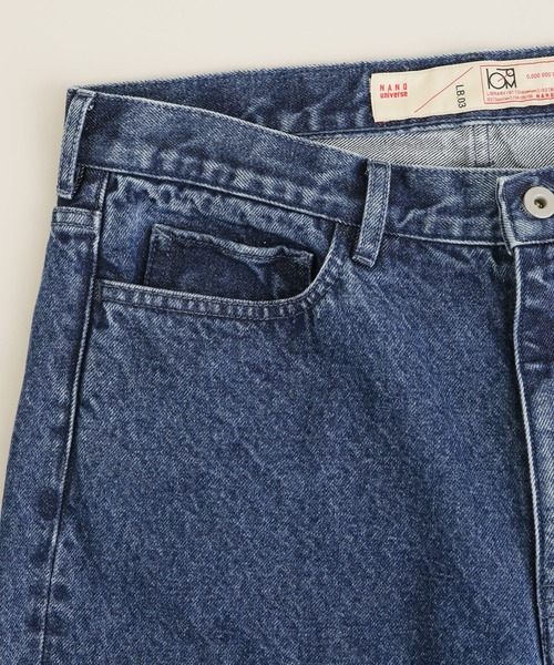 NANO universe（ナノユニバース）の「LB.03/ハチマルデニム シューカット5P（デニムパンツ・メンズ・ブラック/グレー/ブルー・S/M/L）」の5枚目の写真