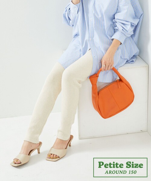 FREAK'S STORE（フリークスストア）の「【プチシリーズ】リブレギンス【WEB限定】（レギンス/スパッツ・レディース・ブラック/グレー/ナチュラル・ﾌﾘ-）」の3枚目の写真