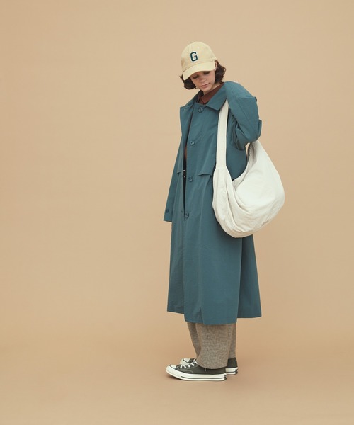 EDIT Gris（エディットグリ）の「ナイロンクーリエバッグ（ショルダーバッグ・レディース・オフホワイト/ブラック・FREE）」の13枚目の写真