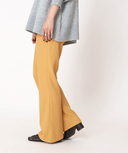B.C STOCK(ベーセーストック)の「フレアカットパンツ(その他パンツ・レディース・ブラウン/ベージュ/グリーン・FREE)」の10枚目の写真