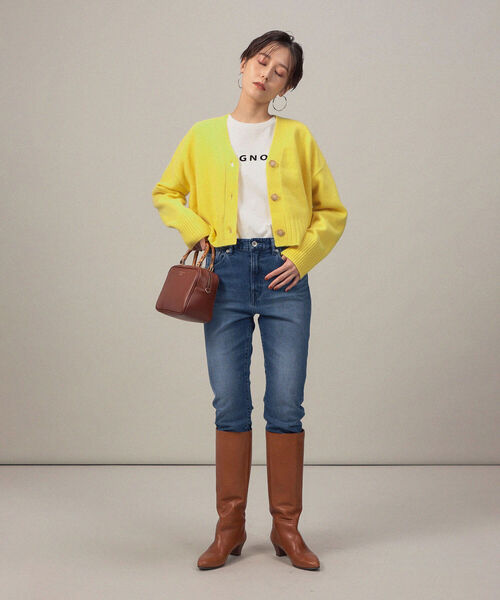 Rie Miller(リエミラー)の「ストレッチスリムストレートデニム(デニムパンツ・レディース・ネイビー・36/34/38/40)」の20枚目の写真