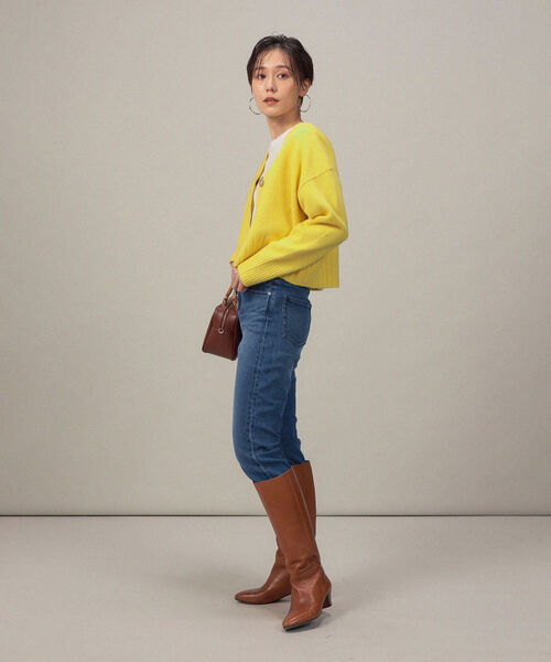 Rie Miller(リエミラー)の「ストレッチスリムストレートデニム(デニムパンツ・レディース・ネイビー・36/34/38/40)」の22枚目の写真