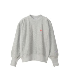 【Champion/チャンピオン】レディース リバースウィーブ(R) クルーネックスウェットシャツ