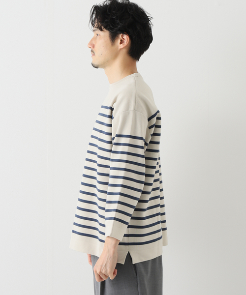 417 EDIFICE（フォーワンセブンエディフィス）の「ウォッシャブルバスクニット (8/S)（ニット/セーター・メンズ・ネイビー/ブラウン/グリーン/アイボリー/その他3/その他9・MEDIUM/LARGE/XX-LARGE）」の16枚目の写真