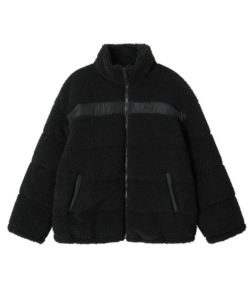 X-girl（エックスガール）の「BOA PUFFER JACKET（その他アウター・レディース・ホワイト/ライトブルー/ブラック・S/M）」の19枚目の写真
