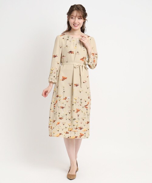 Sunauna（スーナウーナ）の「◇【手洗い可】 コスモスパターン