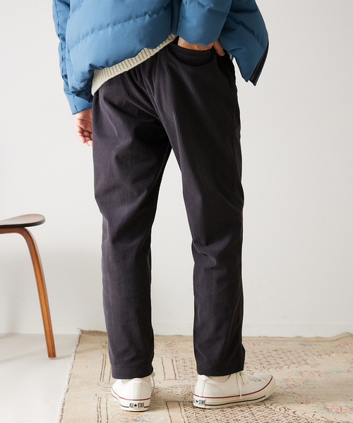 417 EDIFICE（フォーワンセブンエディフィス）の「コーデュロイイージーパンツ（カーゴパンツ・メンズ・チャコールグレー/カーキ/イエロー/アイボリー・SMALL/MEDIUM/LARGE）」の7枚目の写真