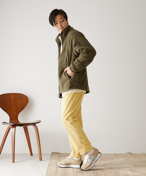 417 EDIFICE（フォーワンセブンエディフィス）の「コーデュロイイージーパンツ（カーゴパンツ・メンズ・チャコールグレー/カーキ/イエロー/アイボリー・SMALL/MEDIUM/LARGE）」の21枚目の写真