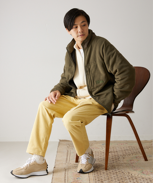 417 EDIFICE（フォーワンセブンエディフィス）の「コーデュロイイージーパンツ（カーゴパンツ・メンズ・チャコールグレー/カーキ/イエロー/アイボリー・SMALL/MEDIUM/LARGE）」の22枚目の写真