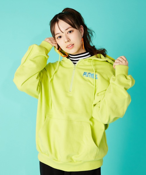 PUNYUS（プニュズ）の「ボーダーハイネックロンＴ（Tシャツ/カットソー・レディース・ホワイト・1/2/3/4）」の12枚目の写真