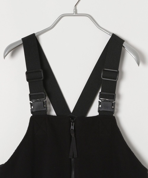 yuw(ユウ)の「フリースジャンバースカート 170774(ジャンパースカート・レディース・ブラック/グレー・FREE)」の9枚目の写真