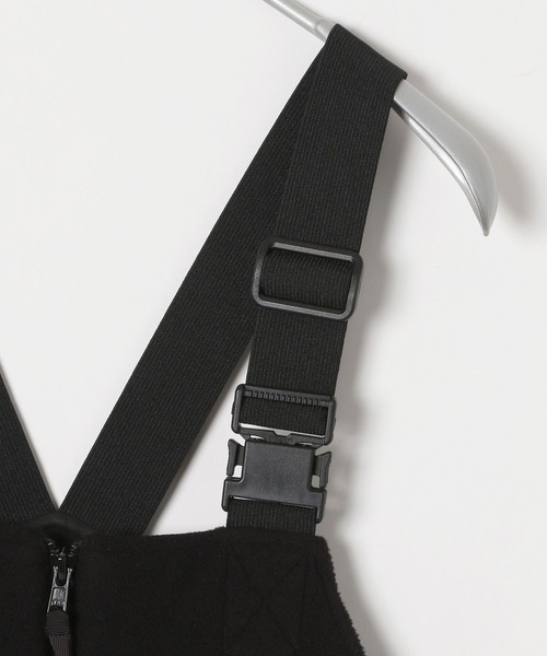 yuw(ユウ)の「フリースジャンバースカート 170774(ジャンパースカート・レディース・ブラック/グレー・FREE)」の11枚目の写真