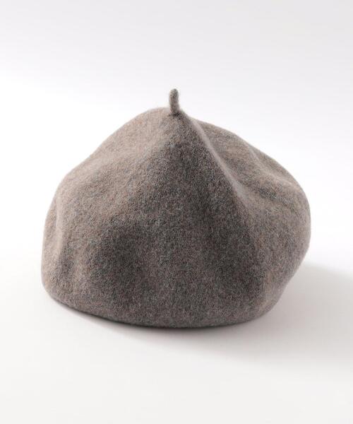 Steven Alan（スティーブンアラン）の「＜KOPKA＞ROLL UP BERET/ベレー（ハンチング/ベレー帽・レディース・ライトブルー/ダークブラウン/ブラック・FREE）」の2枚目の写真