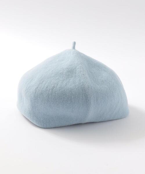 Steven Alan（スティーブンアラン）の「＜KOPKA＞ROLL UP BERET/ベレー（ハンチング/ベレー帽・レディース・ライトブルー/ダークブラウン/ブラック・FREE）」の6枚目の写真