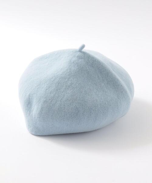 Steven Alan（スティーブンアラン）の「＜KOPKA＞ROLL UP BERET/ベレー（ハンチング/ベレー帽・レディース・ライトブルー/ダークブラウン/ブラック・FREE）」の9枚目の写真