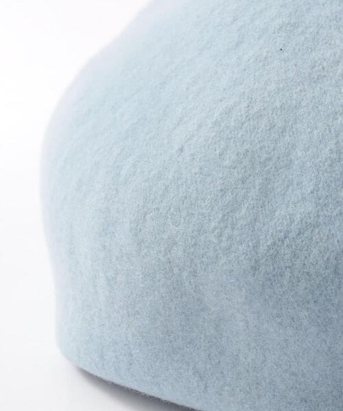 Steven Alan（スティーブンアラン）の「＜KOPKA＞ROLL UP BERET/ベレー（ハンチング/ベレー帽・レディース・ライトブルー/ダークブラウン/ブラック・FREE）」の10枚目の写真