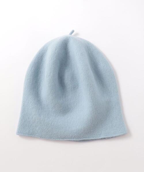 Steven Alan（スティーブンアラン）の「＜KOPKA＞ROLL UP BERET/ベレー（ハンチング/ベレー帽・レディース・ライトブルー/ダークブラウン/ブラック・FREE）」の4枚目の写真