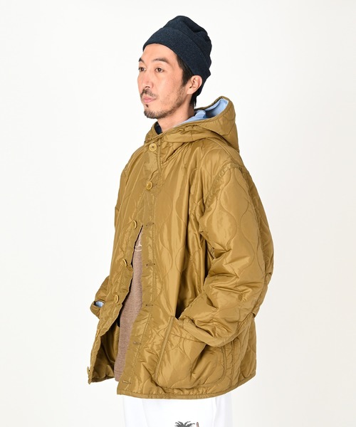 45R（フォーティファイブアール）の「ナイロンキルトの908フーディ