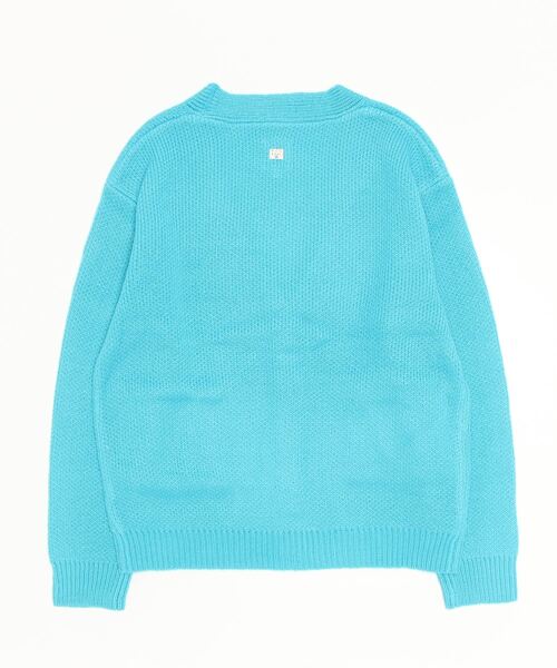 BILLABONG(ビラボン)の「【直営店限定】BILLABONG レディース CARDIGAN セーター 【2022年秋冬モデル】ビラボンカーディガン(カーディガン/ボレロ・レディース・オレンジ/ブルー/オフホワイト・MEDIUM)」の4枚目の写真
