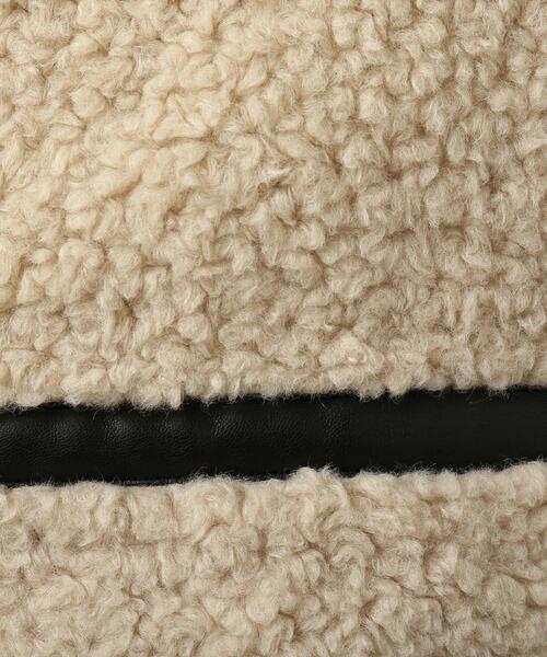 tk.TAKEO KIKUCHI（ティーケータケオキクチ）の「◆B-3カーリーボアブルゾン（ブルゾン・メンズ・ブラック/ライトベージュ・02/03/66）」の15枚目の写真