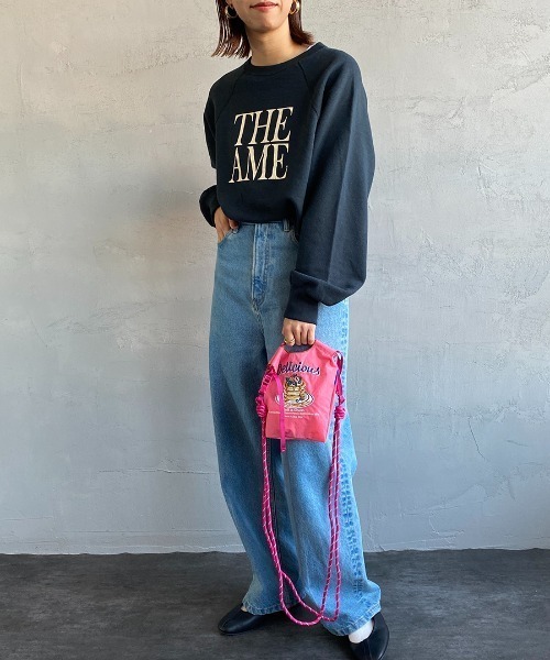 Ball&Chain（ボールアンドチェーン）の「[BALL&CHAIN/ボールアンドチェーン] DELICIOUS 刺繍デザインナイロンバッグ スモールサイズ（ショルダーバッグ・レディース・ピンク・S）」の11枚目の写真