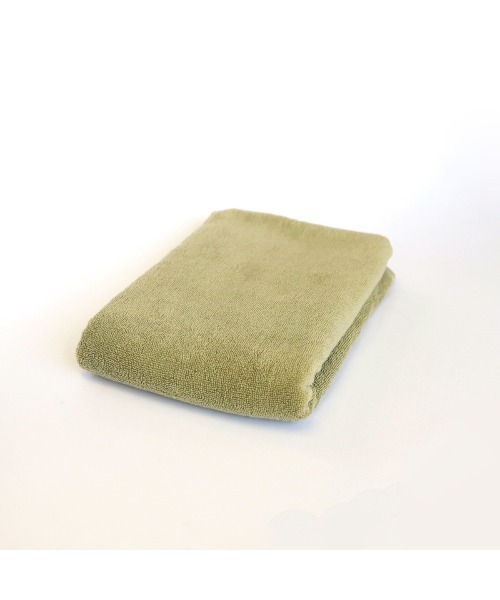 entre square（アントレスクエアー）の「Texture ふわふわで吸水力の高いバスタオル（タオル・レディース・オレンジ/ライトピンク/ベージュ/ライトオリーブ/ホワイト/インディゴブルー/オリーブ/グレイッシュブルー・ONE SIZE）」の3枚目の写真