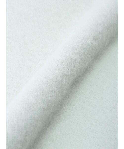 Samansa Mos2（サマンサ モスモス）の「太フリンジストール（ストール/ショール・レディース・ミント/ベージュ/イエロー・ﾌﾘ-）」の4枚目の写真