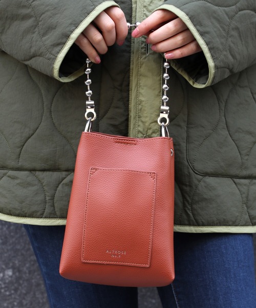 ALTROSE（アルトローズ）の「【ALTROSE】160296 ベル2WAYショルダー 2WAYミニショルダーバッグ 巾着バッグ（ショルダーバッグ・レディース・ベージュ/キャメル/ブラック/アイボリー・FREE）」の15枚目の写真