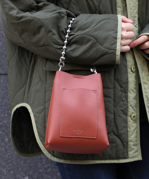 ALTROSE（アルトローズ）の「【ALTROSE】160296 ベル2WAYショルダー 2WAYミニショルダーバッグ 巾着バッグ（ショルダーバッグ・レディース・ベージュ/キャメル/ブラック/アイボリー・FREE）」の14枚目の写真