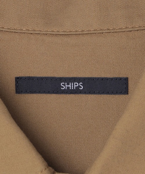 SHIPS（シップス）の「【ZOZO限定】SHIPS: ミリタリー BDUシャツ（ミリタリージャケット・メンズ・ブラック/キャメル/オリーブ/ネイビー・XL/S/L/M/XS）」の18枚目の写真