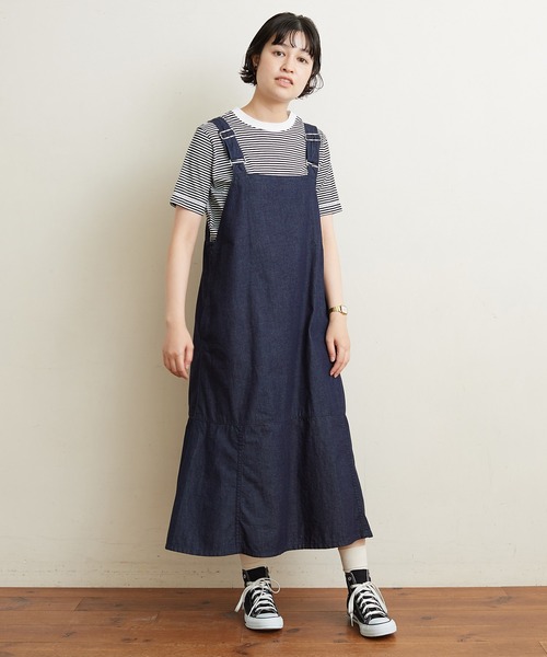 bulle de savon（ビュルデサボン）の「8oz DENIM ジャンスカ