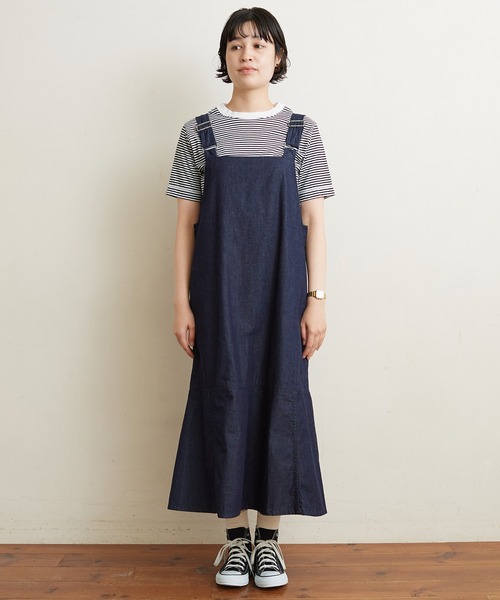 bulle de savon（ビュルデサボン）の「8oz DENIM ジャンスカ