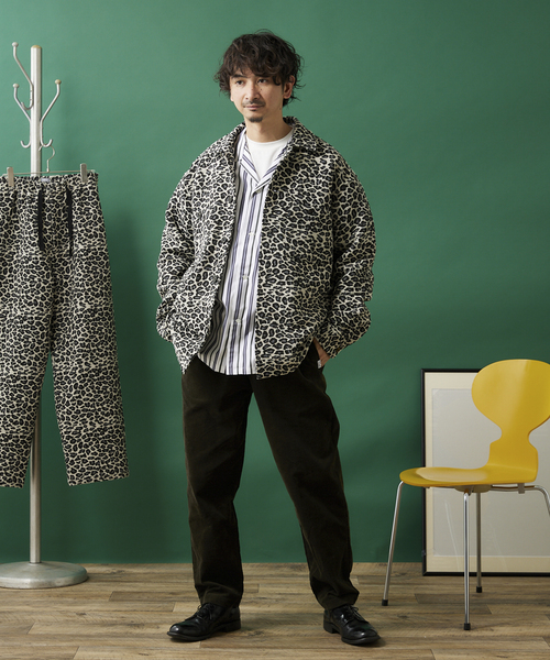 JOURNAL STANDARD relume(ジャーナルスタンダード レリューム)の「パターンゴブラン CPO シャツジャケット(ブルゾン・メンズ・ブラック/ブラック系その他/ブルー系その他・MEDIUM/LARGE)」の4枚目の写真