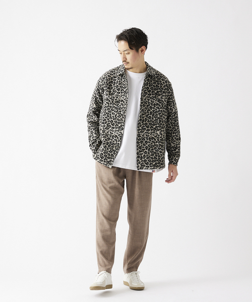 JOURNAL STANDARD relume(ジャーナルスタンダード レリューム)の「パターンゴブラン CPO シャツジャケット(ブルゾン・メンズ・ブラック/ブラック系その他/ブルー系その他・MEDIUM/LARGE)」の13枚目の写真