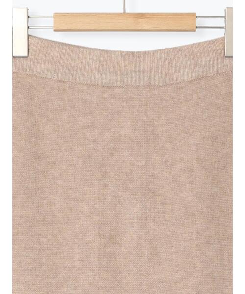 Samansa Mos2 blue(サマンサモスモスブルー)の「ふわもちシフォンニットスカート(スカート・レディース・キナリ/ブラウン/ブラック・フリ-)」の18枚目の写真