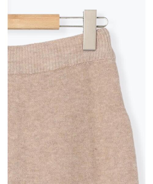 Samansa Mos2 blue(サマンサモスモスブルー)の「ふわもちシフォンニットスカート(スカート・レディース・キナリ/ブラウン/ブラック・フリ-)」の17枚目の写真