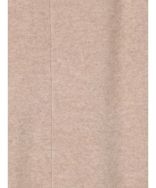 Samansa Mos2 blue(サマンサモスモスブルー)の「ふわもちシフォンニットスカート(スカート・レディース・キナリ/ブラウン/ブラック・フリ-)」の14枚目の写真