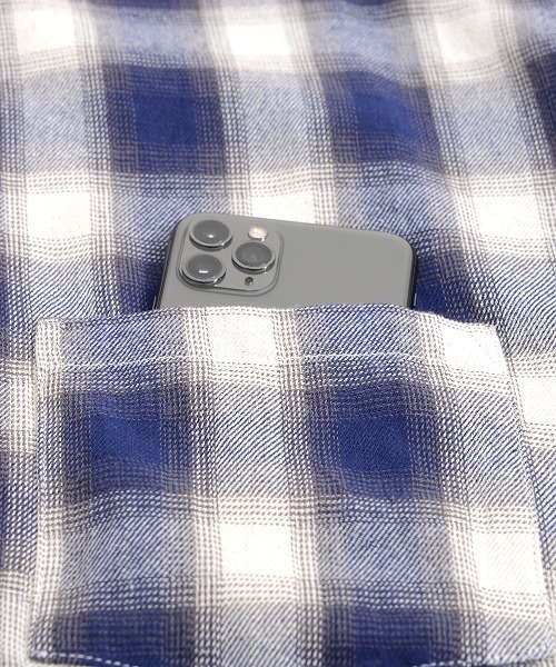ＪＵＧＬＡＮＳ（ユグランス）の「【Revo.】ルーズシルエットオンブレチェックロングスリーブシャツ/メンズ（シャツ/ブラウス・メンズ・ブラック/グレー/ネイビー・M/L）」の16枚目の写真